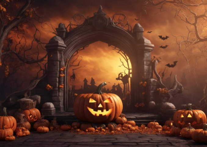 Halloween picture of pumpkin